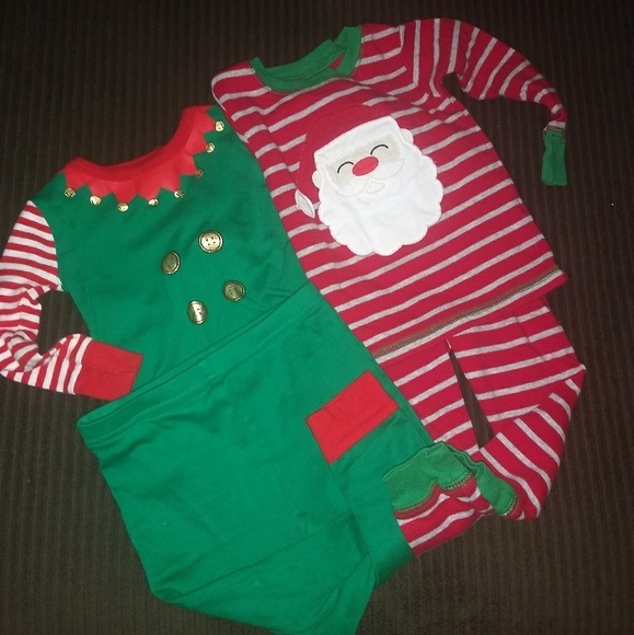 18 month boy christmas pajamas